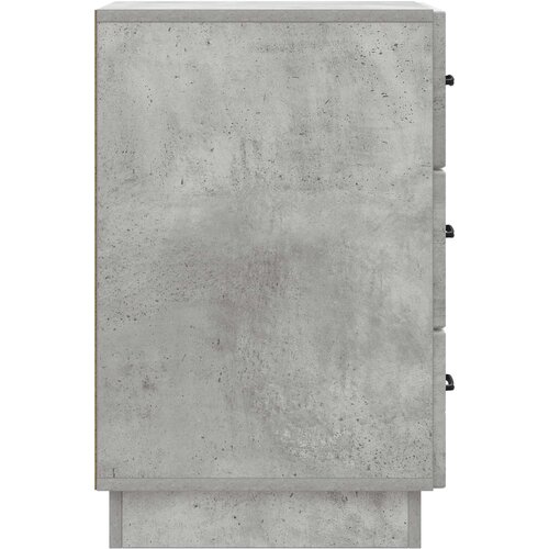  Noćni ormar Betonska siva 43 x 41 x 63,5 cm Konstruirano drvo Slike