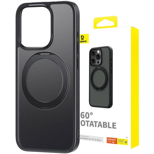 Baseus Magnetno ohi&amp;scaron;je za iPhone 15 Plus CyberLoop Series (črno), (20833753) Slike