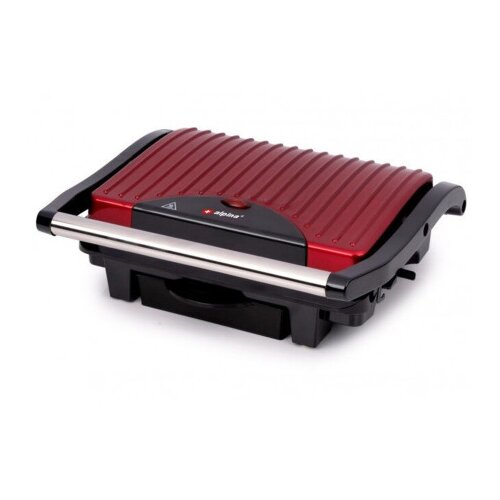 Alpina električni žar Grill, 1000W, črna rdeča Cene