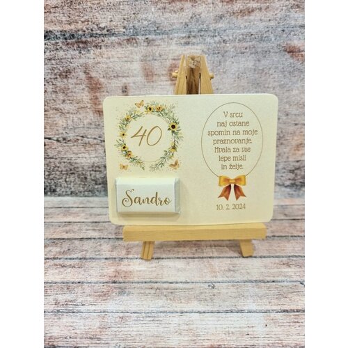  Čokoladica na ploščici – personalizirano darilce za Abrahama KABR 100-19 Cene