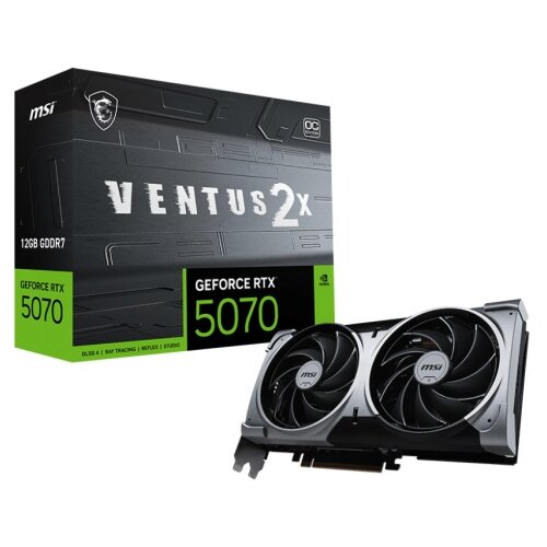 MSI SVGA RTX5070 Ventus 2X OC 12GB GDDR7, V532-003R Cene