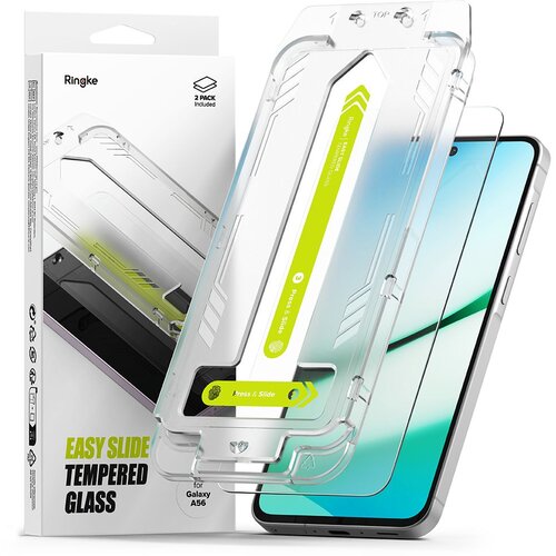 Ringke kaljeno steklo easy slide za galaxy A56 5G 2 kosa s popolno za&scaron;čito, (5000018474) Cene
