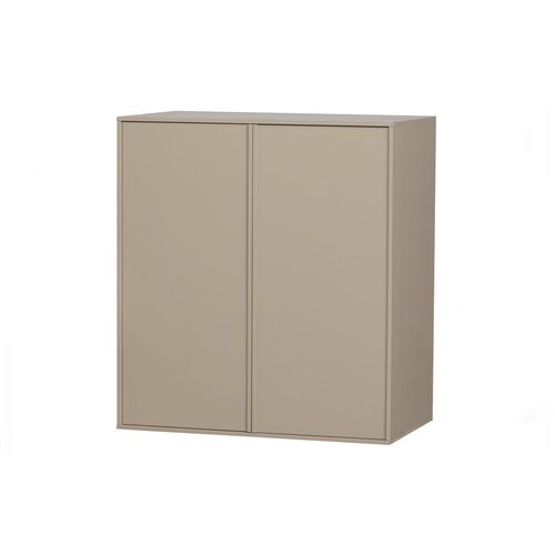 Vtwonen Kremno bela modularna garderobna omara iz masivnega bora 400x200 cm Daily &amp;ndash; Slike