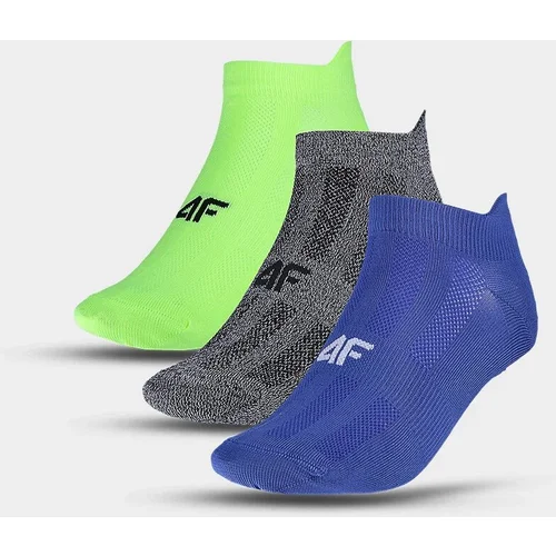 4f Men's Sports Socks Under the Ankle (3pack) - Multicolored