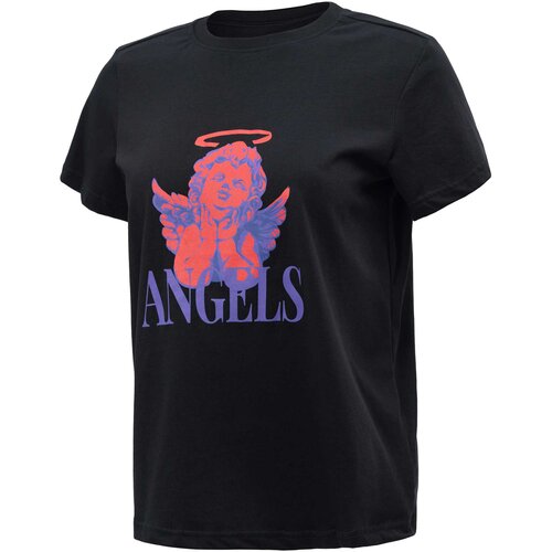 BRILLE Ženska majica kratkih rukava Angels, Crna Cene