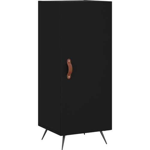  Komoda crna 34,5 x 34 x 90 cm od konstruiranog drva Slike
