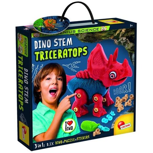 Lisciani Mali Genije Stem Kit Triceratop Slike