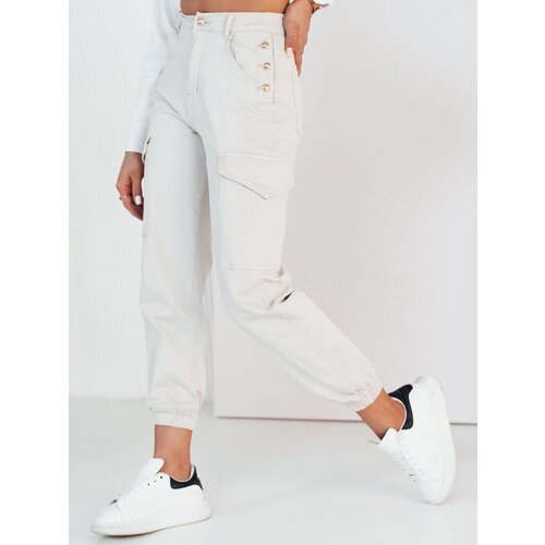 DStreet Women's cargo pants RIMANS light beige Cijene