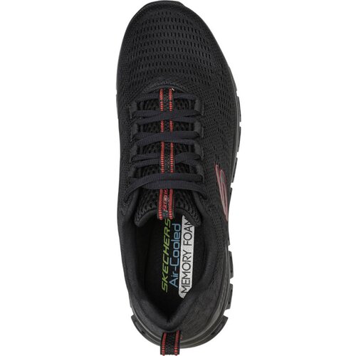 Skechers GLIDE-STEP-FASTEN UP Mu&amp;scaron;ke tenisice, crna, veličina Slike