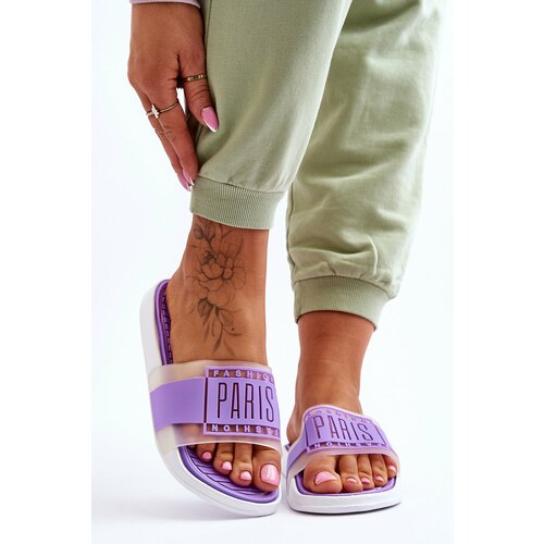 Kesi Women's sports slippers purple Sunrise Cene