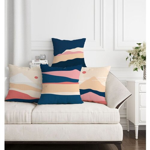 WALLXPERT ASR-plw4 - 5 multicolor cushion cover set (4 pieces) Slike