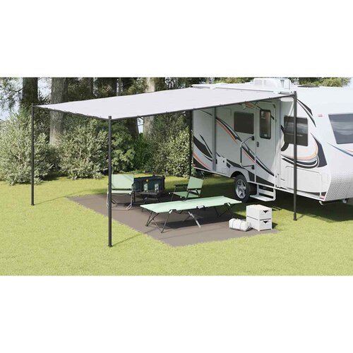  Teppi za &scaron;ator Svijetlo siva 550 x 250 cm Polietilen Cijene