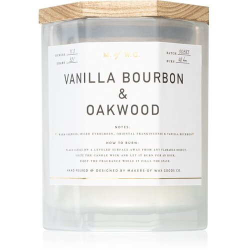 Makers of Wax Goods Vanilla Bourbon & Oakwood mirisna svijeća 321 g Cijene