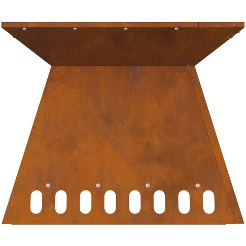 VidaXL Otpornog čelika/Smeđa Otpornog čelika 48 x 48 x 40 cm Slike