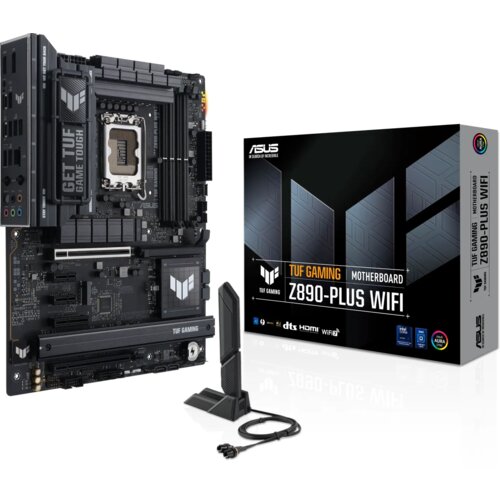 Asus TUF GAMING Z890-PLUS WIFI, DDR5, SATA3, USB4, DP, 2.5GbE, WIFI 7, LGA1851 ATX Slike