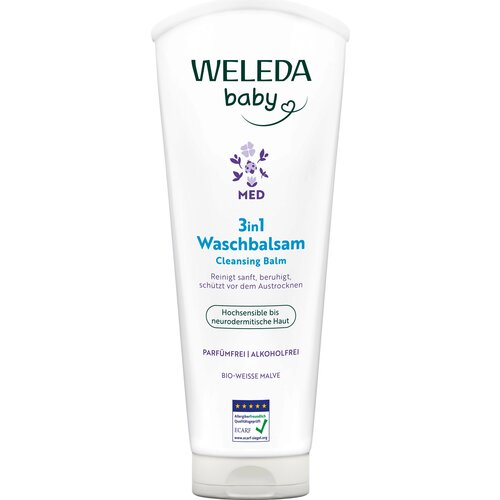 Weleda baby MED 3v1 balzam za umivanje - 200 ml Slike