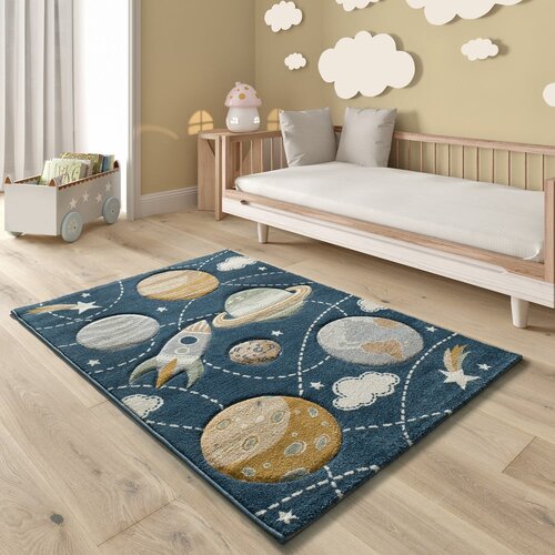 Universal Plavi tepih 120x170 cm Balloon &amp;ndash; Slike