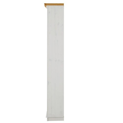 St&amp;oslash;raa Bel regal iz masivnega bora 74x223x37 cm Anita &amp;ndash; Slike