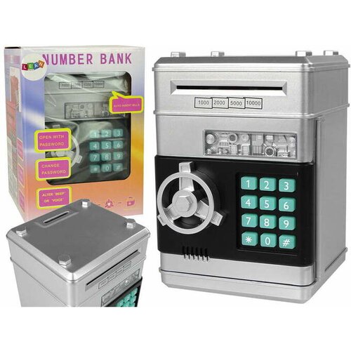 Lean Toys elektronski sef za varcevanje PIN odpiranje 9810 Cene