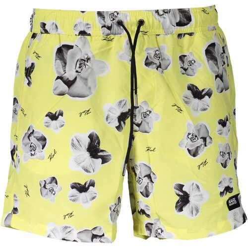 KARL LAGERFELD BEACHWEAR SWIMSUIT BOTTOM MEN YELLOW Cene