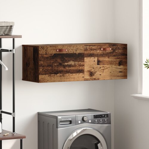 vidaXL Ormar za Zid Staro drvo 100 x 36.5 x 35 cm Konstruirano drvo Cijene