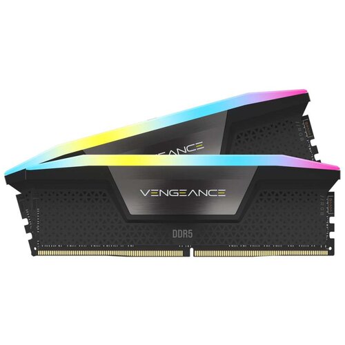 Corsair Vengeance RGB Black 32GB Kit (2x16GB) DDR5-6000 CL30 DIMM Memory Cijene