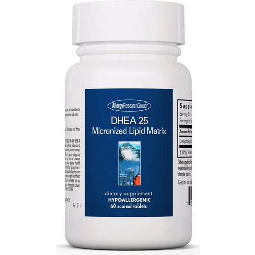 Allergy Research Group DHEA 25 mg Lipid Matrix - 60 tabl. Cijene