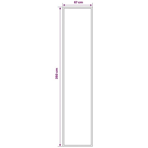  Trkački tepih FLORNES Tkani Smeđa Listovi 67 x 350 cm PP 7 mm - Smeđe li&amp;scaron;će 67 x 350 cm Slike