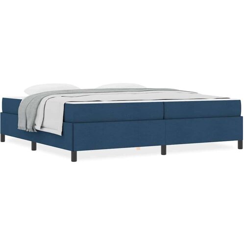  Krevet s opruga kutije Svijetlo siva Crna 200 x 200 cm Slike