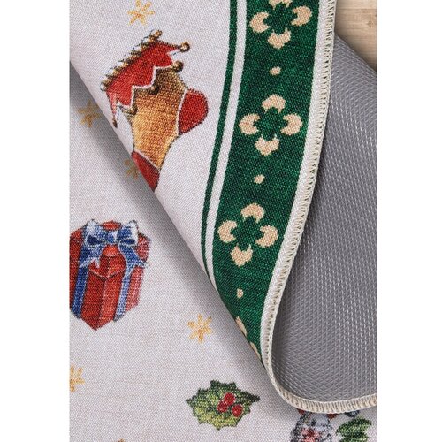 Villeroy &amp;amp; Boch Zeleni okrugli tepih s božićnim motivom &amp;oslash; 150 cm Green Christmas &amp;ndash; Slike