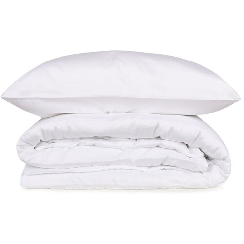 Mijolnir Bijela posteljina za bračni krevet/za produženi krevet od pamučnog satena 260x220 cm Elegant – Cene