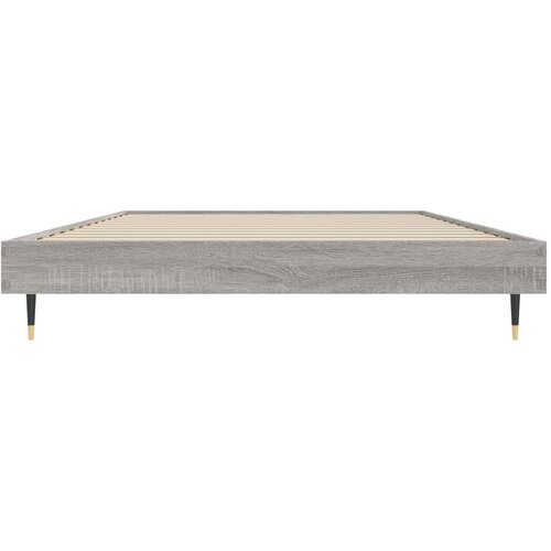  Okvir za krevet boja hrasta 100x200 cm od konstruiranog drva Slike