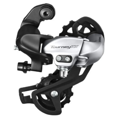  Mjenjač Zadnji Shimano Tourney Rd-Tx800, 7/8 Brzina, Direct Attachment, Srebrn, Ind.Pack Slike