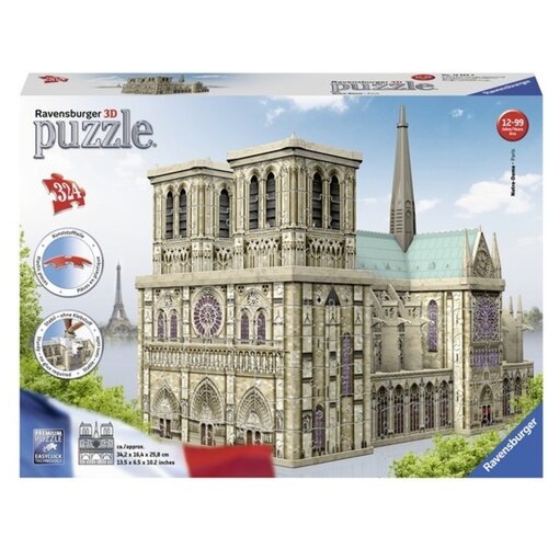 Ravensburger 3D puzzle (slagalice) - Notre Dame RA12523 Slike