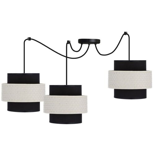  Benta 6 Visilica Crna Krem 3x40W E27 ( 15103 ) Cene