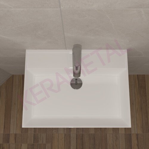 Kerametal plaza KN-60 donji sa umivaonikom 600x450/150mm Slike