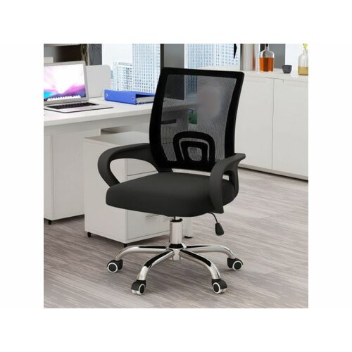  Retoo 0235 -Uredska Stolica s Mrežastim Naslonom &amp;ndash; Ergonomska Okretna Stolica s Podesivom Visinom, Nosivost 150 kg Slike