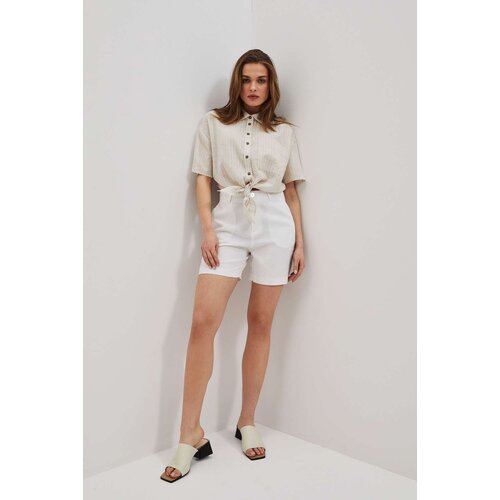 Marisse Women's Shorts L-Sh-4020 White Cene