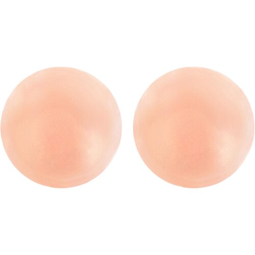 SuperLove Round Invisible Silicone Nipple Covers Nude Slike