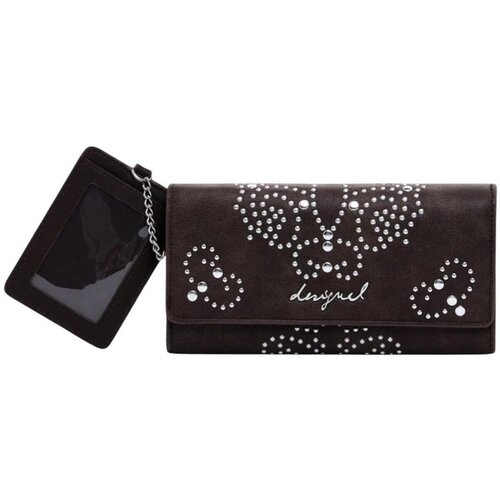 Desigual Denarnice MONE_POKER FACE MARIO 25WAYP30 Kostanjeva Slike