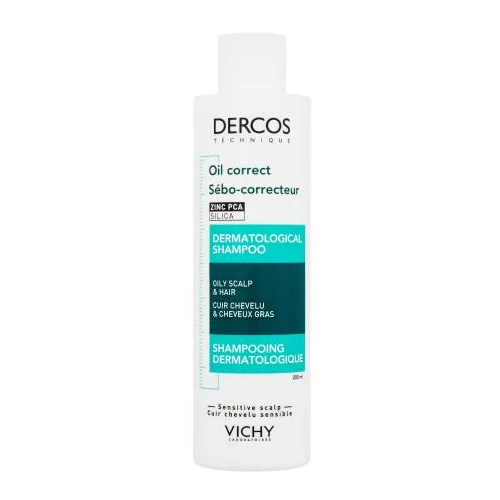 Vichy Dercos Oil Control Shampoo 200 ml šampon masna kosa za ženske