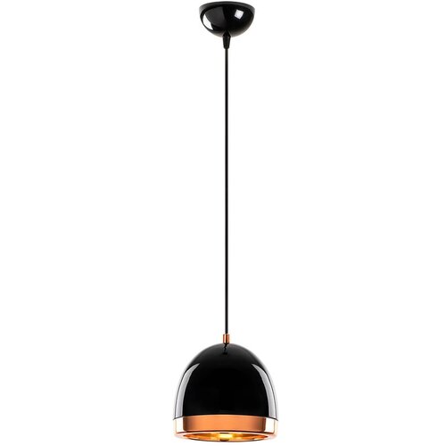 Opviq lights Crna/u zlatnoj boji viseća svjetiljka s metalnim sjenilom &amp;oslash; 17 cm Mugo &amp;ndash; Slike