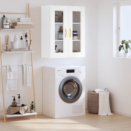 The Living Store Stenska omarica bela 69,5x34x90 cm - Stenska Omarica, (21430796) Cene