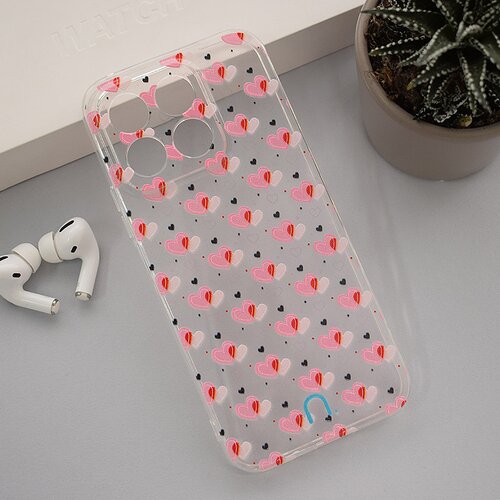 Nanobit Maska za Honor X8b Hearts Print Cene