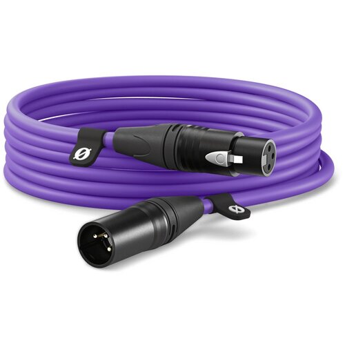 RODE R&amp;Oslash;DE XLR-6 audio cable 6 m Purple Slike
