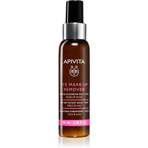 Apivita Cleansing Honey & Tilia proizvod za skidanje pudera za područje oko očiju 100 ml Cijene