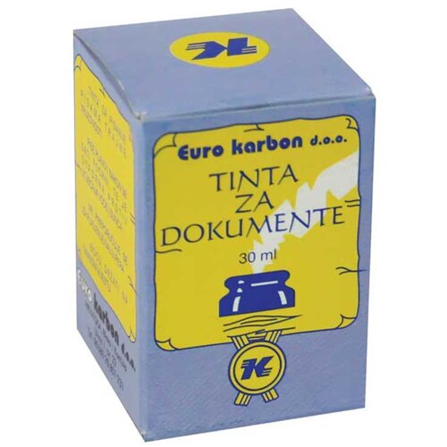  Črnilo Euro karbon 30 ml, črno Cene