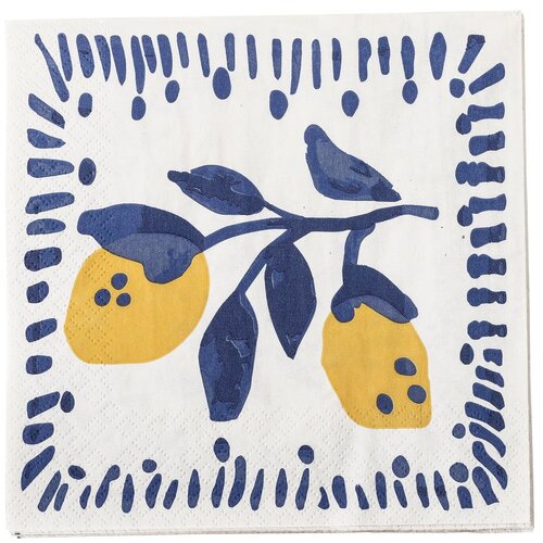 Bloomingville Papirnati ubrusi u setu 20 kom 33x33 cm Maxima &amp;ndash; Slike