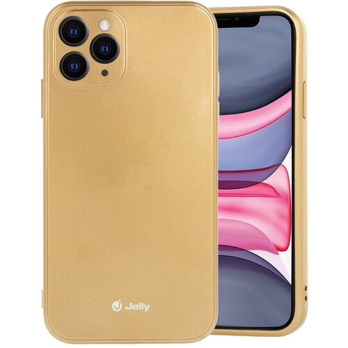 Gumijasti / gel etui Jelly Case za Apple iPhone 12 / 12 Pro (6.1") - zlati Cene