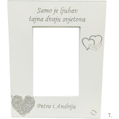  Personalizirani unikatni okviri za fotografije &ndash; Savr&scaron;en poklon za vjenčanje i zaljubljene - 7. - 1517 Cijene
